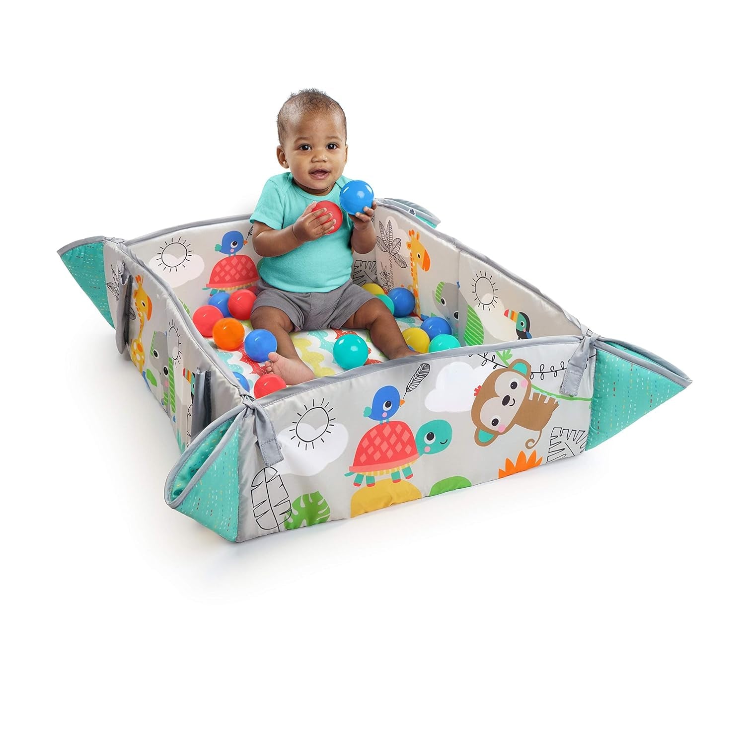 5-In-1 Your Way Ball Play Activity Gym & Ball Pit, Totally Tropical